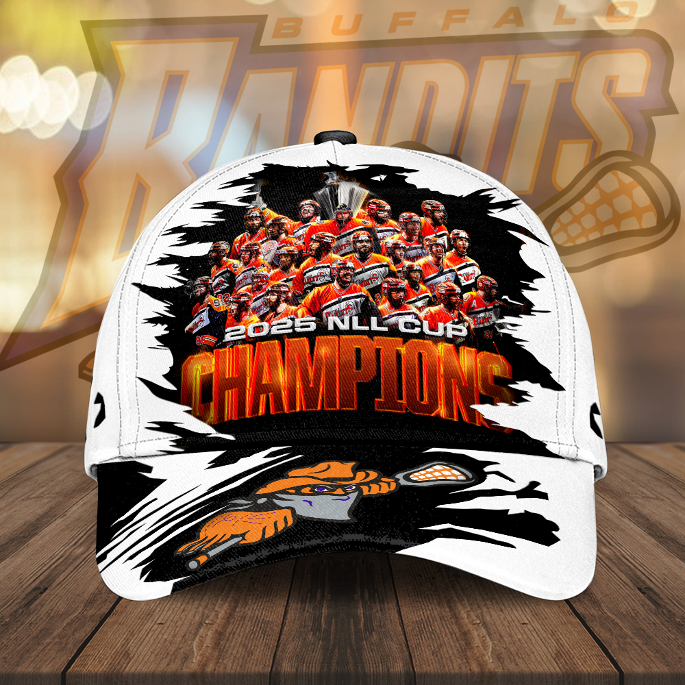 Goalzenith Buffalo Bandits NLL Classic Cap For Fan