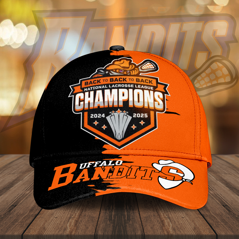 Goalzenith Buffalo Bandits NLL Classic Cap For Fan