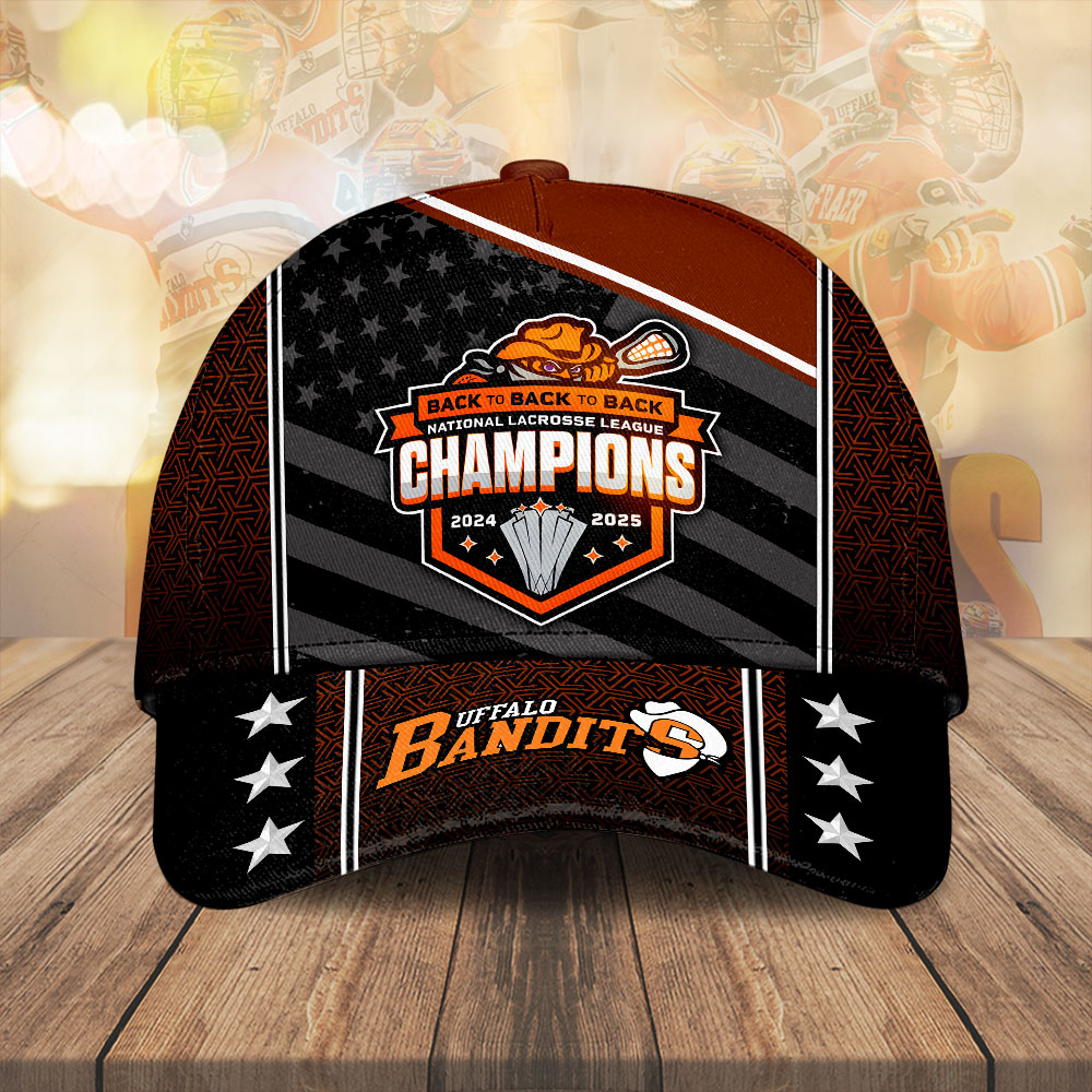 Goalzenith Buffalo Bandits NLL Classic Cap For Fan
