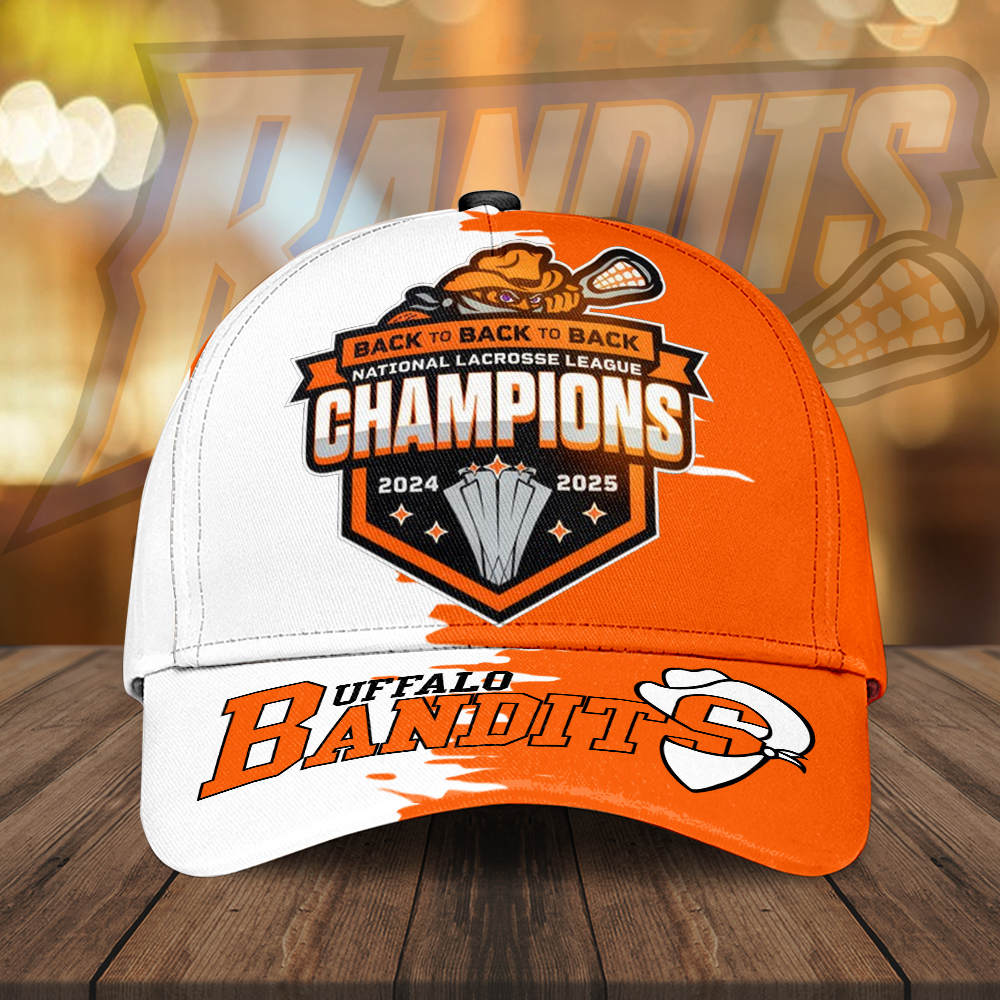 Goalzenith Buffalo Bandits NLL Classic Cap For Fan
