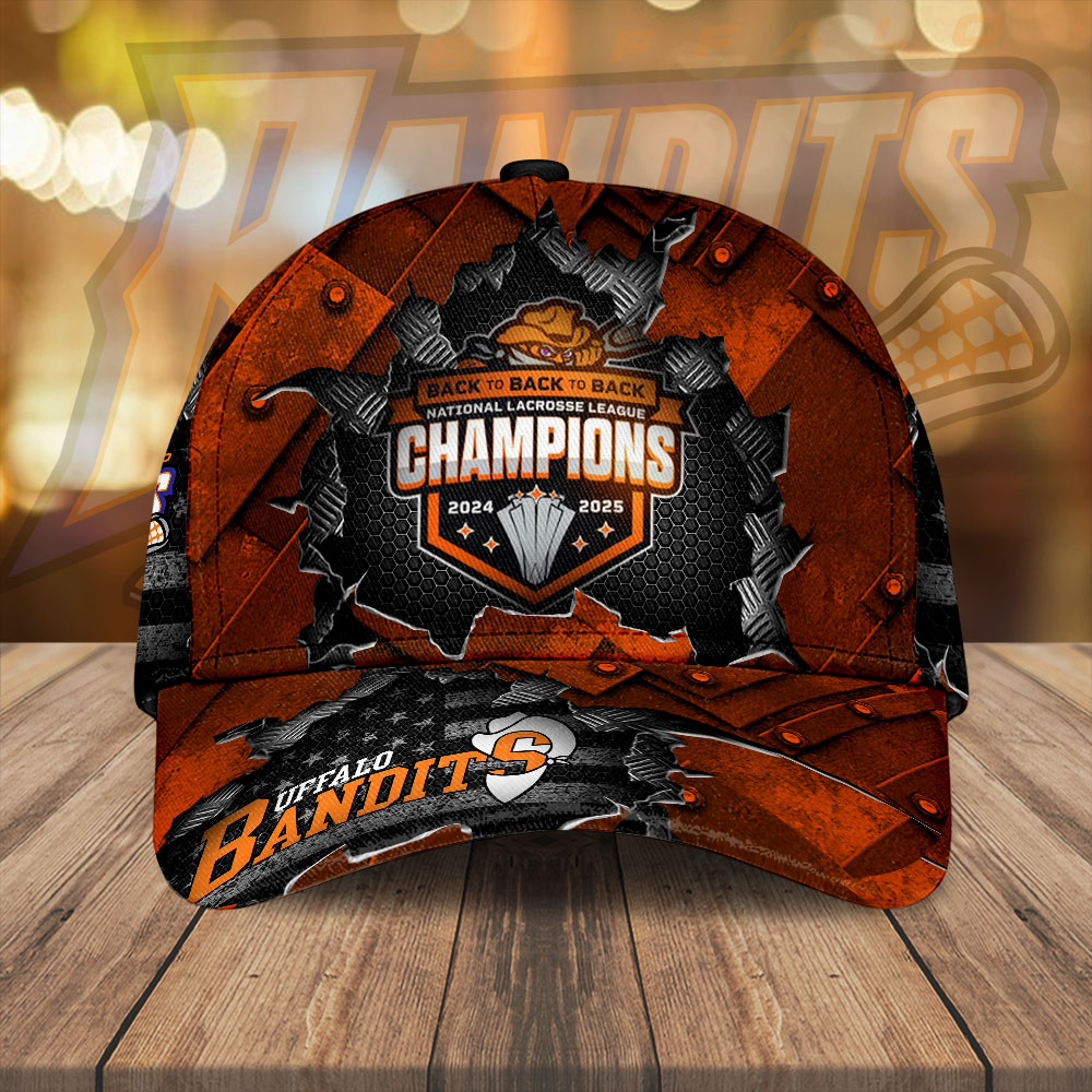 Goalzenith Buffalo Bandits NLL Classic Cap For Fan
