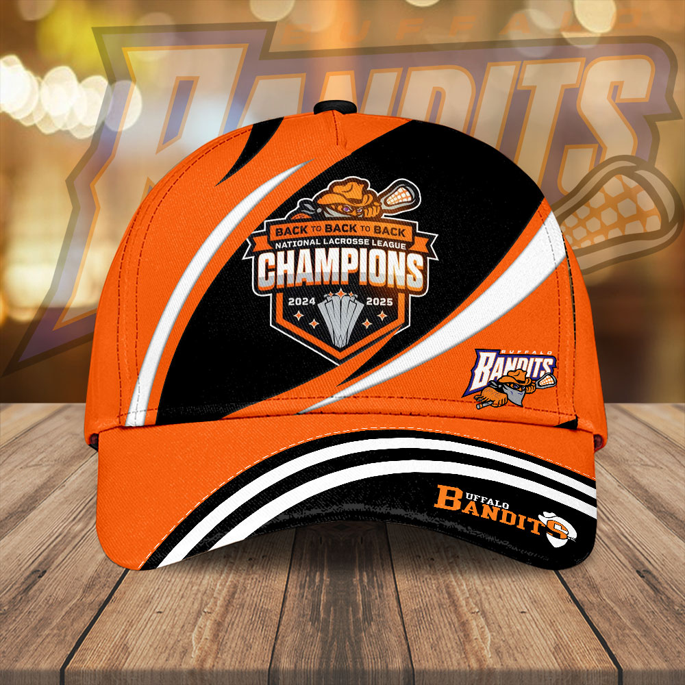 Goalzenith Buffalo Bandits NLL Classic Cap For Fan