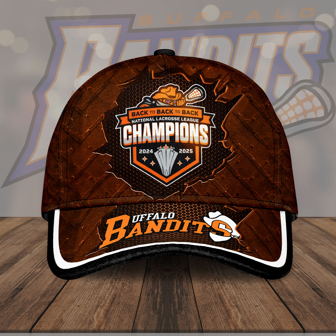 Goalzenith Buffalo Bandits NLL Classic Cap For Fan