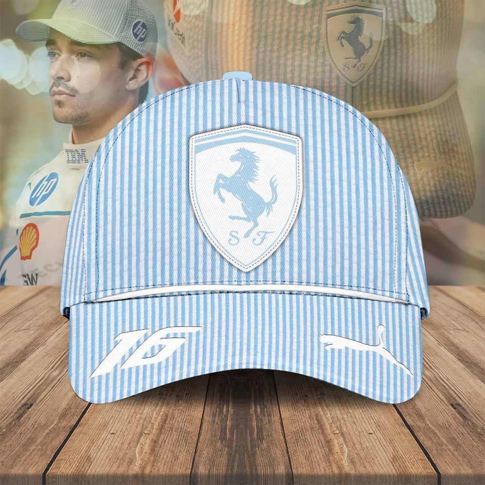 Goalzenith Charles Leclerc x Scuderia Ferrari F1 Classic Cap For Fan