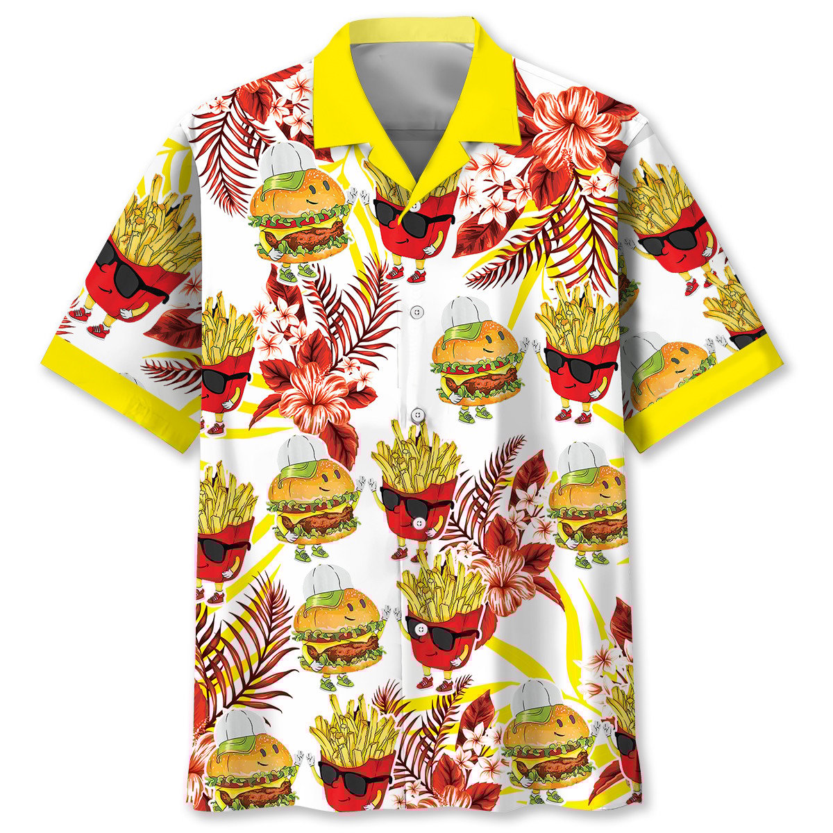 Goalzenith Cool Fun Combo Snacks Hawaiian Shirt For Fan