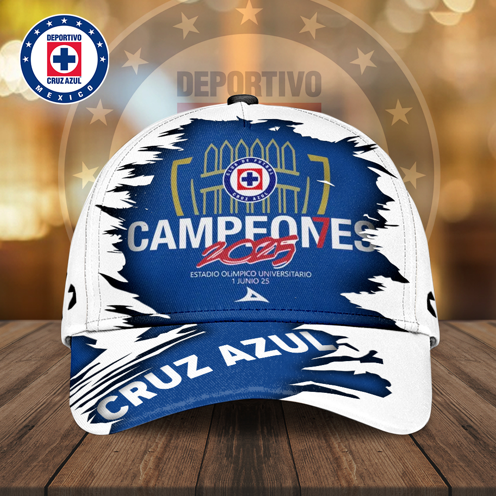 Goalzenith Cruz Azul Liga MX Classic Cap For Fan