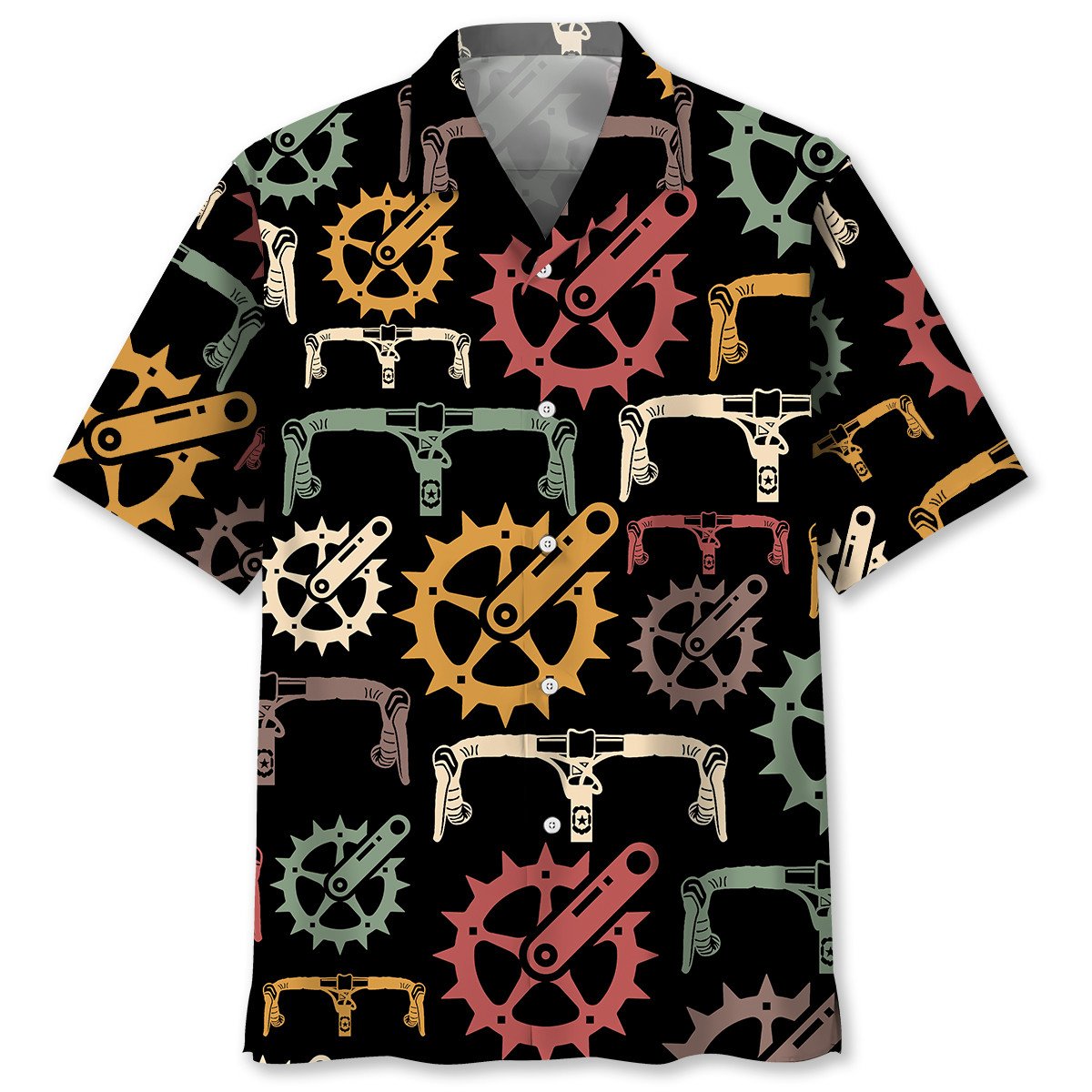 Goalzenith Cycling Colorful Hawaiian Shirt For Fan