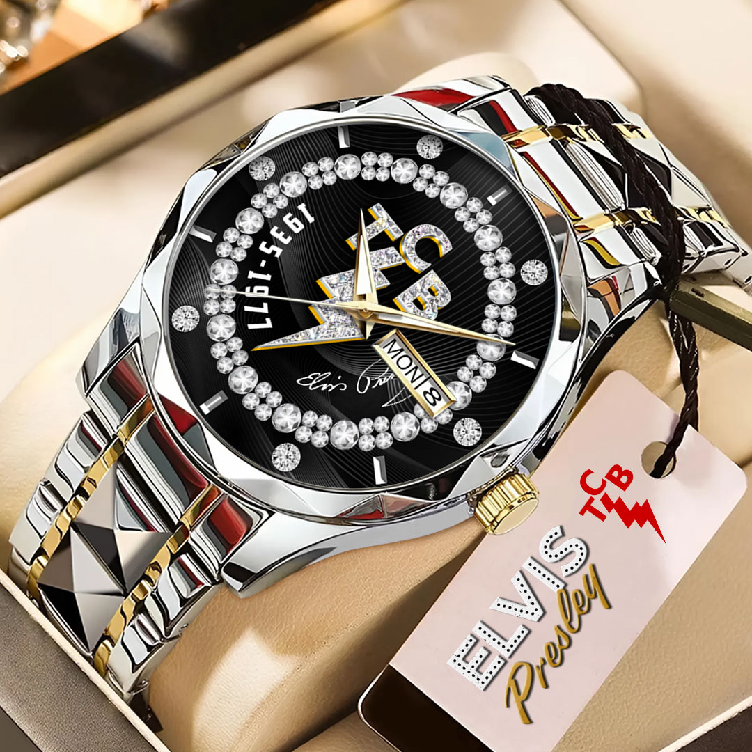 Goalzenith Elvis Presley Music Alloy Luxury Quartz Watch For Fan