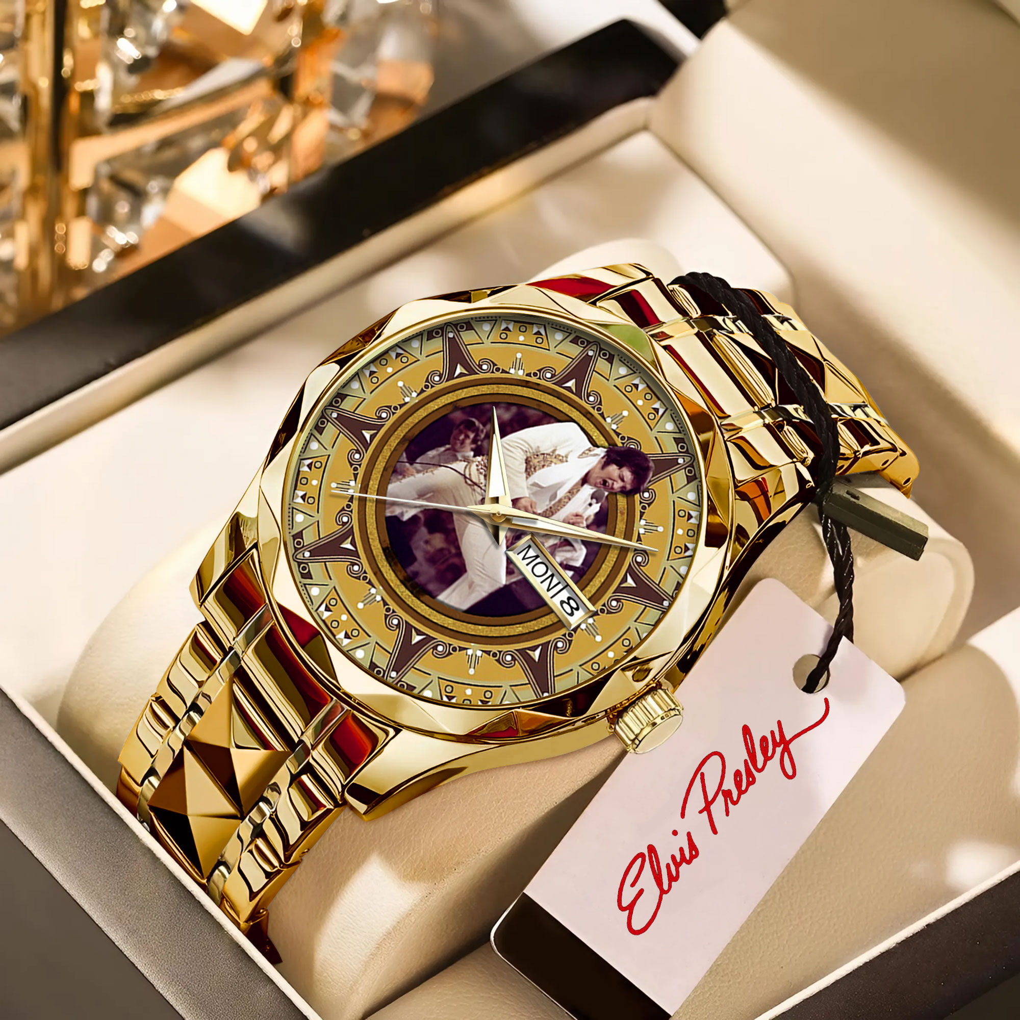 Goalzenith Elvis Presley Music Alloy Luxury Quartz Watch For Fan