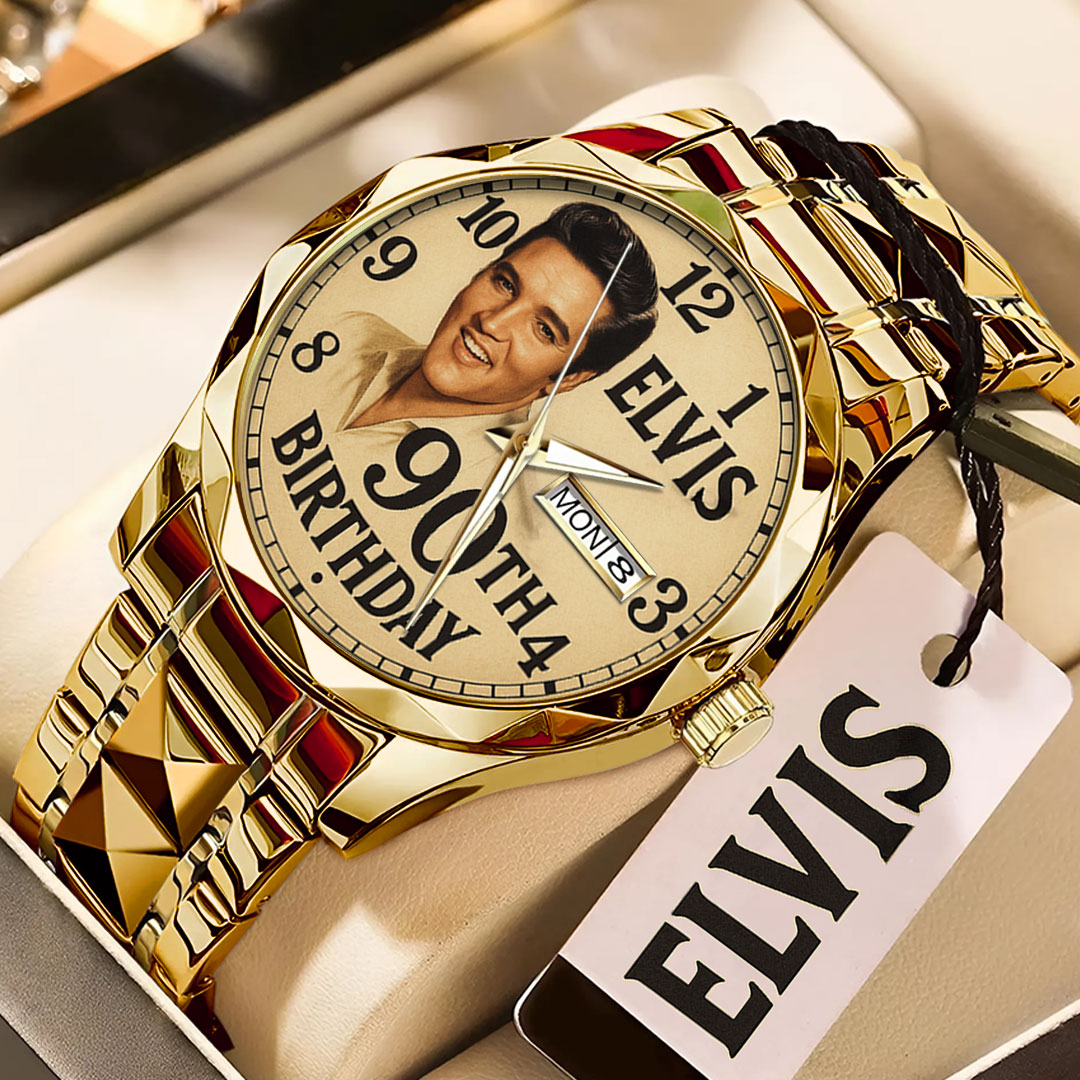 Goalzenith Elvis Presley Music Alloy Luxury Quartz Watch For Fan
