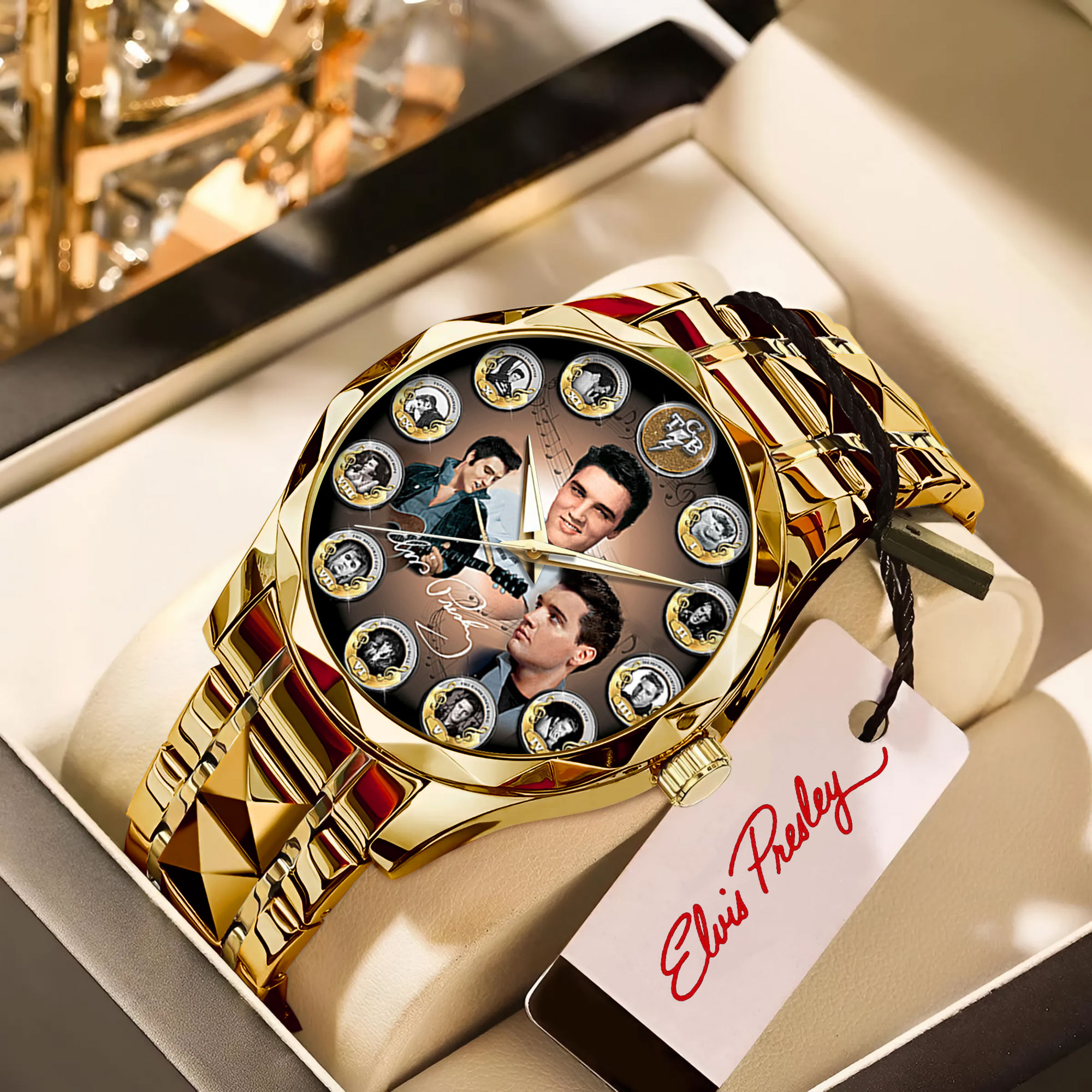 Goalzenith Elvis Presley Music Alloy Luxury Quartz Watch For Fan