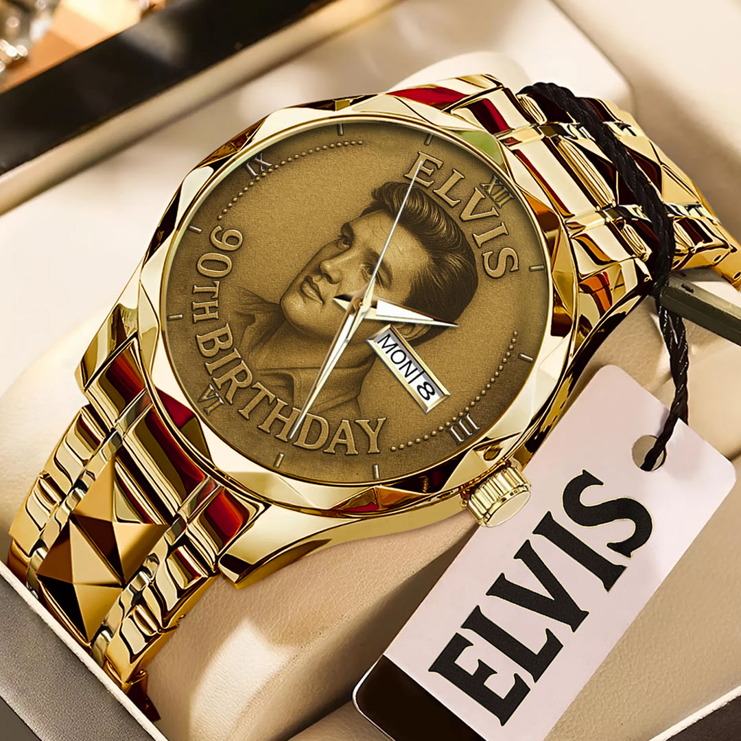 Goalzenith Elvis Presley Music Alloy Luxury Quartz Watch For Fan