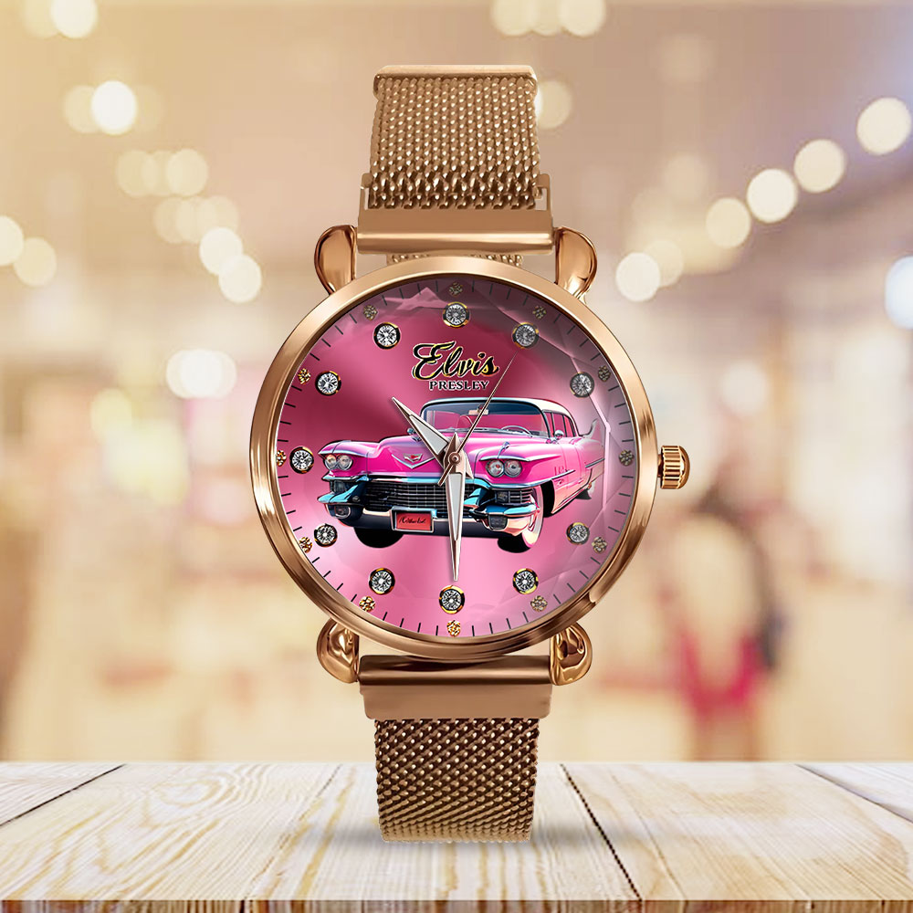 Goalzenith Elvis Presley Music Mesh Strap Quartz Watch For Fan