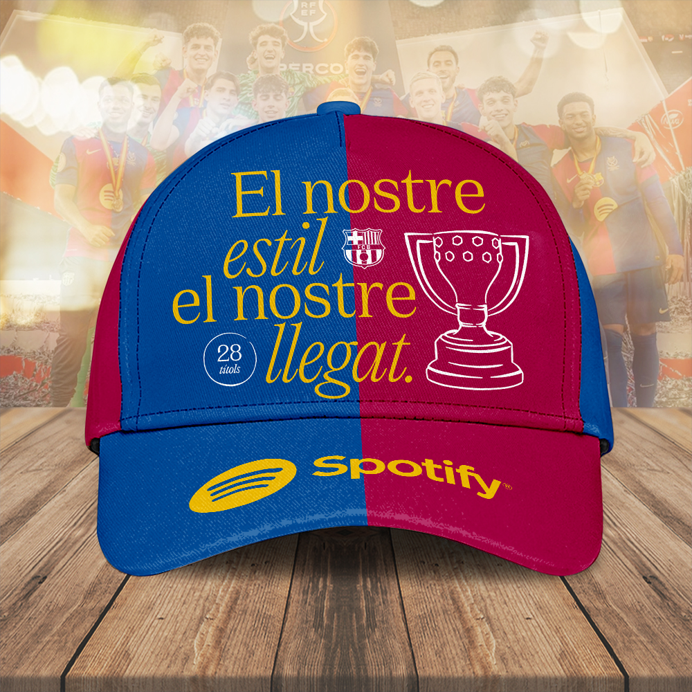 Goalzenith FC Barcelona La Liga Classic Cap For Fan