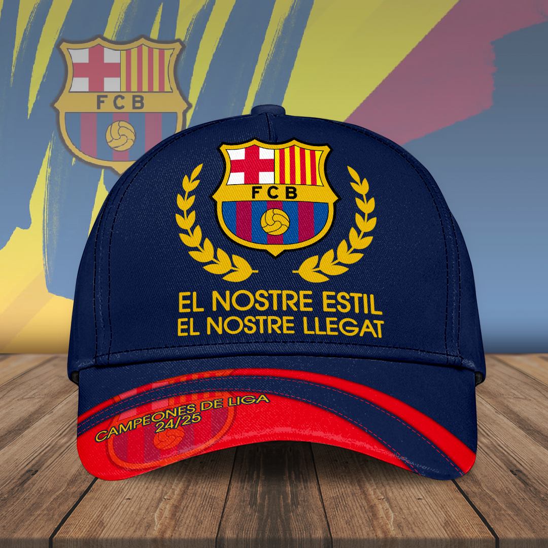 Goalzenith FC Barcelona La Liga Classic Cap For Fan