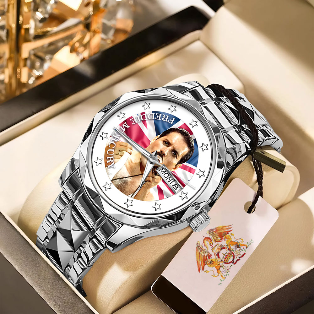 Goalzenith Freddie Mercury Music Alloy Luxury Quartz Watch For Fan