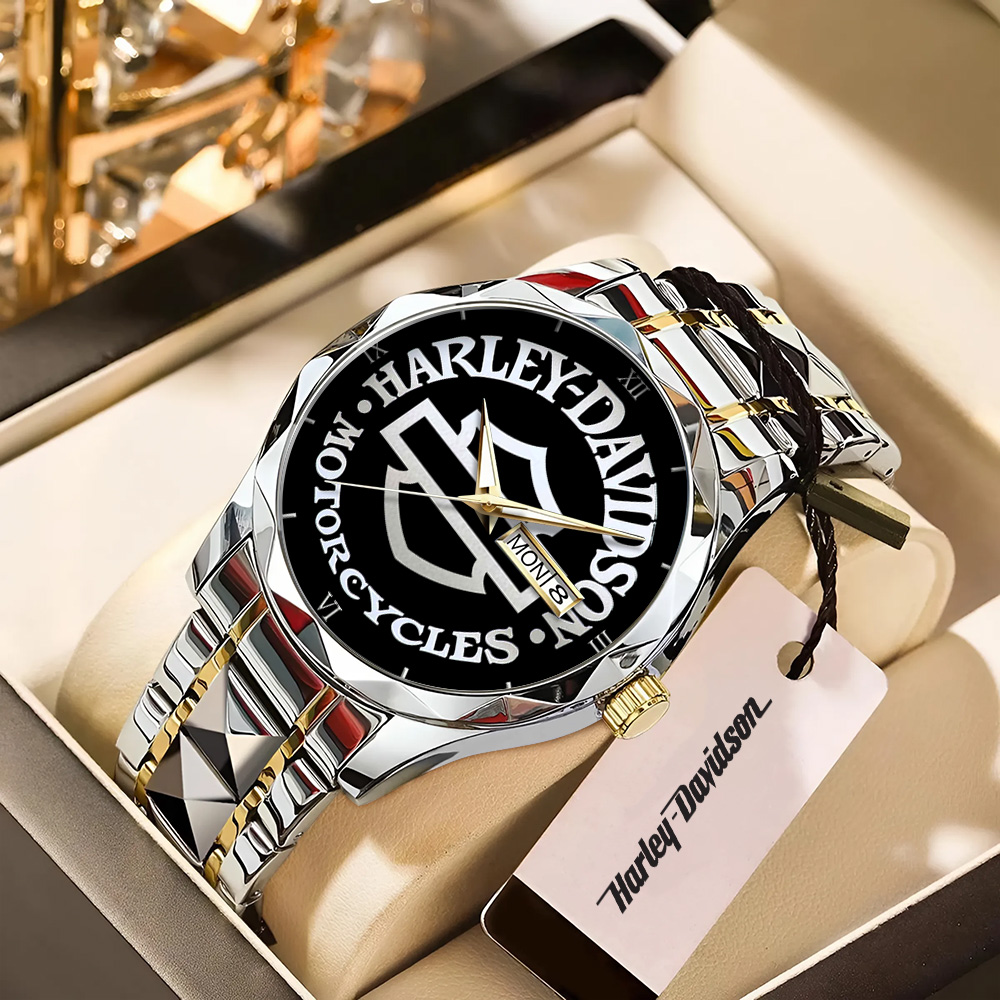 Goalzenith Harley Davidson Alloy Luxury Quartz Watch For Fan