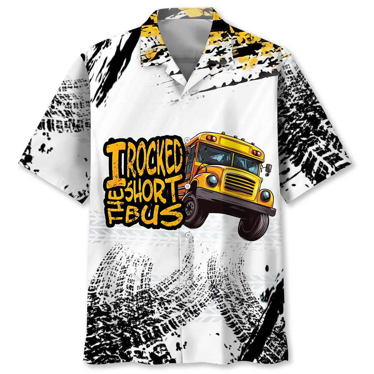 Goalzenith I Rocked The Short School Bus Hawaiian Shirt For Fan