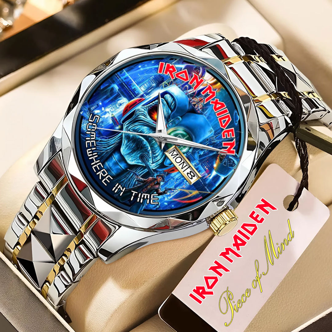 Goalzenith Iron Maiden Music Alloy Luxury Quartz Watch For Fan