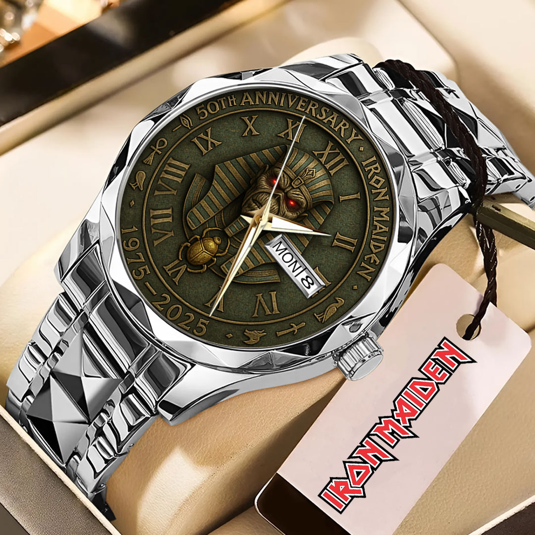 Goalzenith Iron Maiden Music Alloy Luxury Quartz Watch For Fan