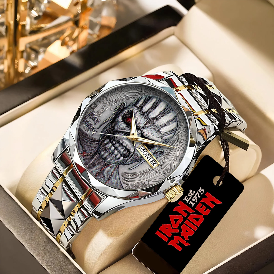 Goalzenith Iron Maiden Music Alloy Luxury Quartz Watch For Fan