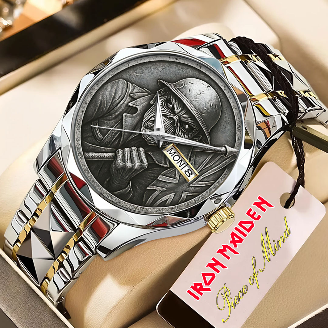 Goalzenith Iron Maiden Music Alloy Luxury Quartz Watch For Fan