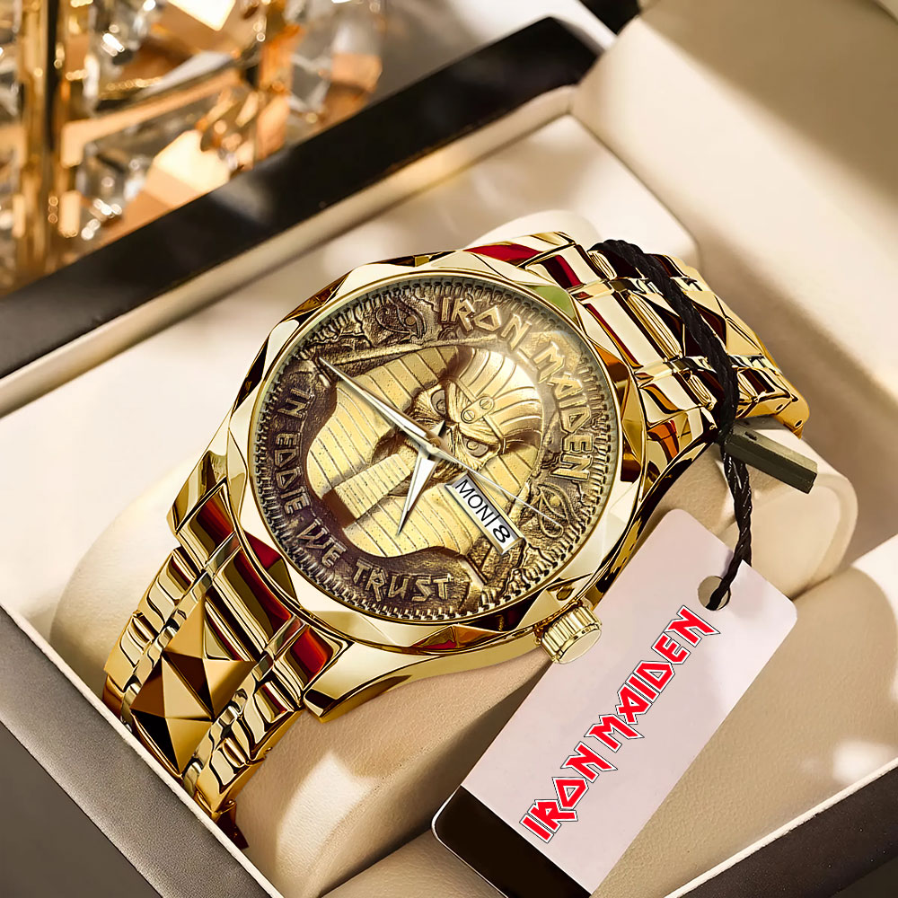 Goalzenith Iron Maiden Music Alloy Luxury Quartz Watch For Fan
