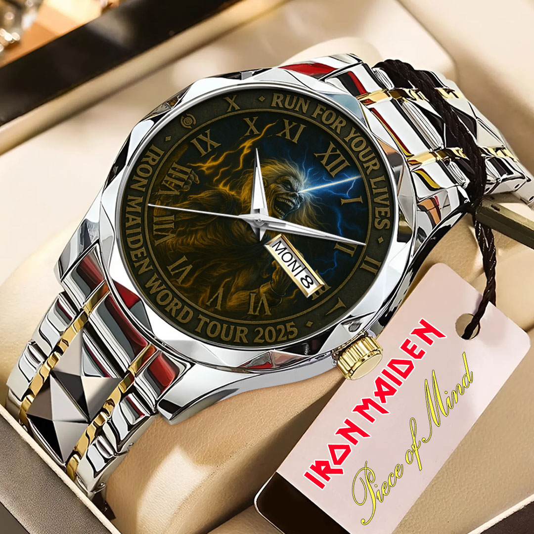 Goalzenith Iron Maiden Music Alloy Luxury Quartz Watch For Fan