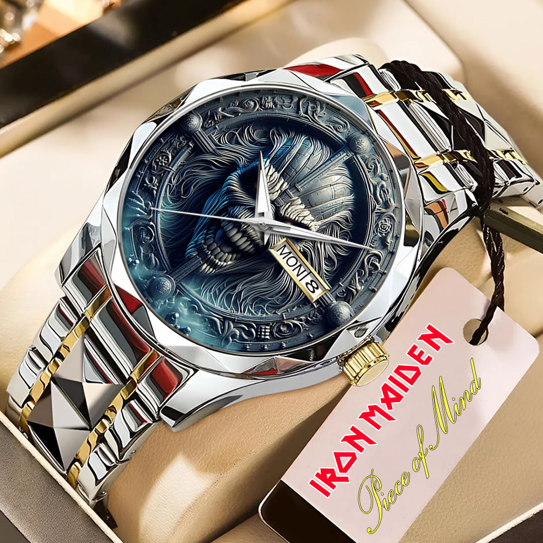 Goalzenith Iron Maiden Music Alloy Luxury Quartz Watch For Fan