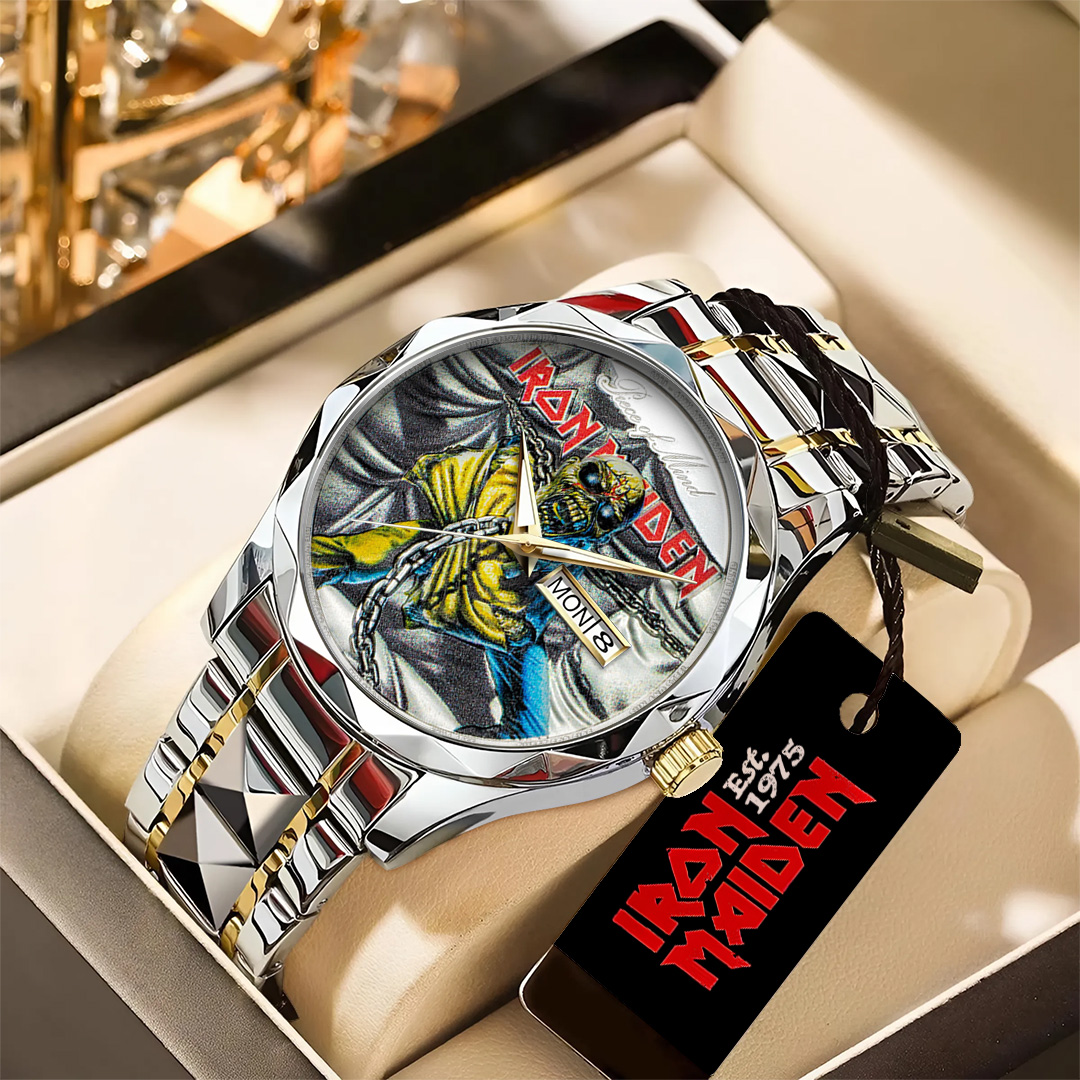 Goalzenith Iron Maiden Music Alloy Luxury Quartz Watch For Fan