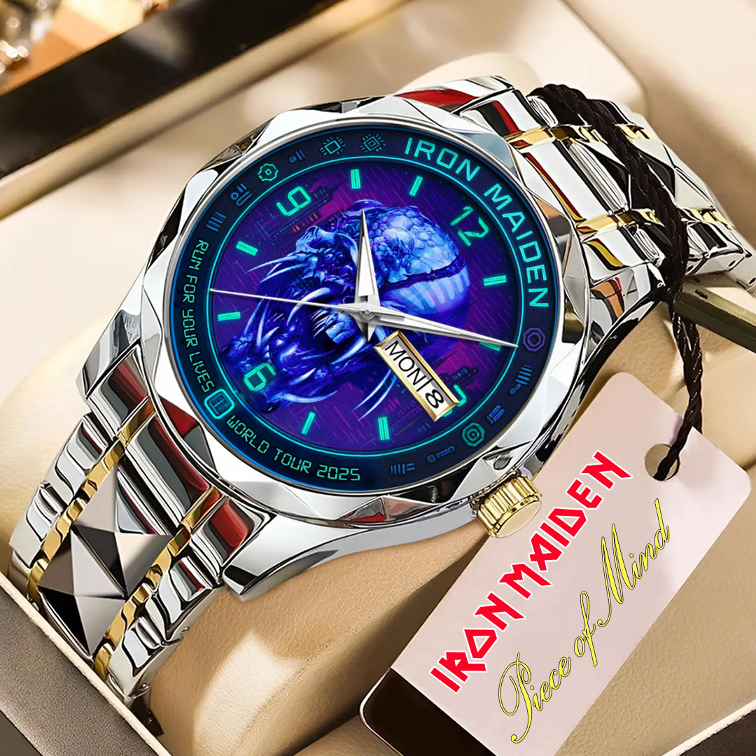 Goalzenith Iron Maiden Music Alloy Luxury Quartz Watch For Fan