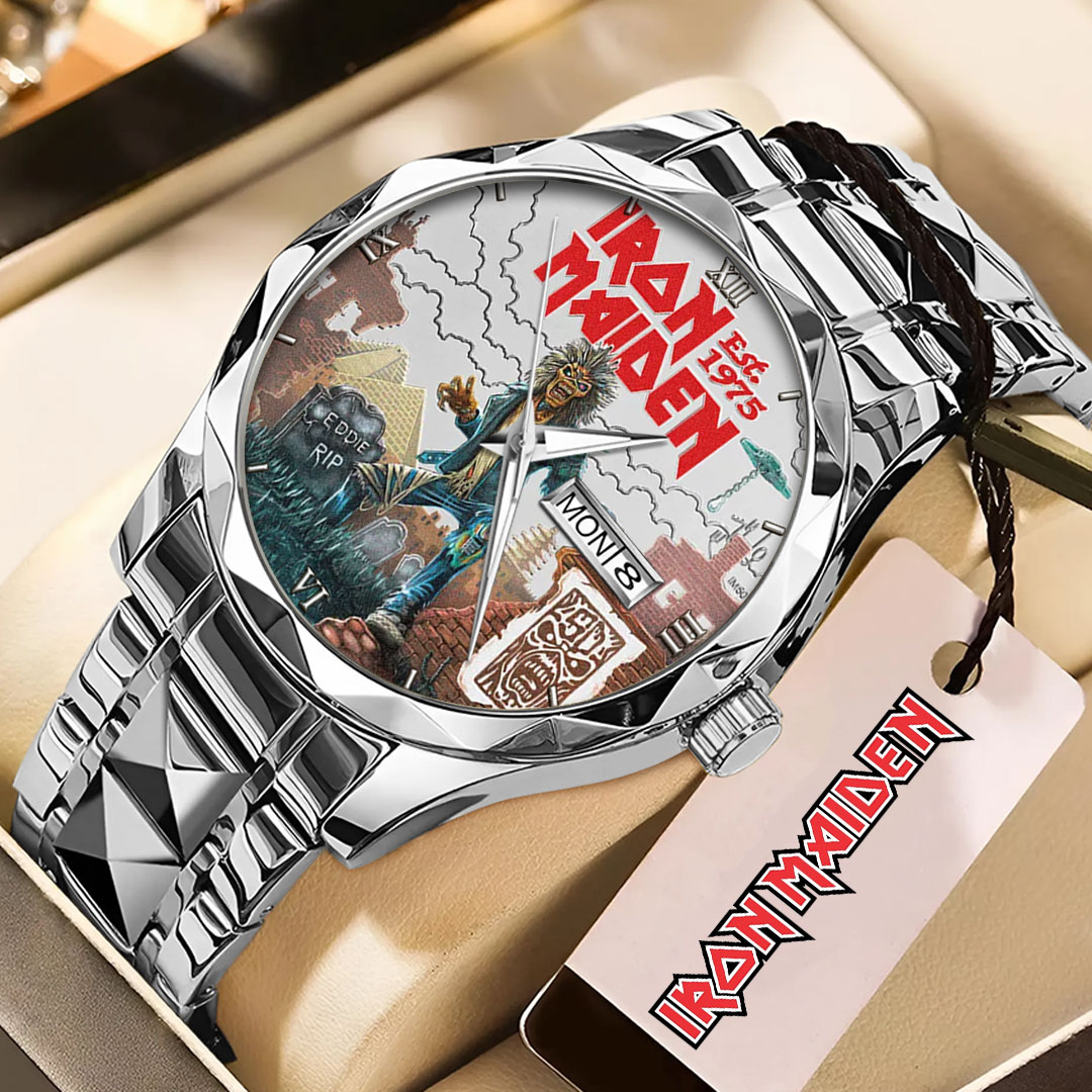 Goalzenith Iron Maiden Music Alloy Luxury Quartz Watch For Fan