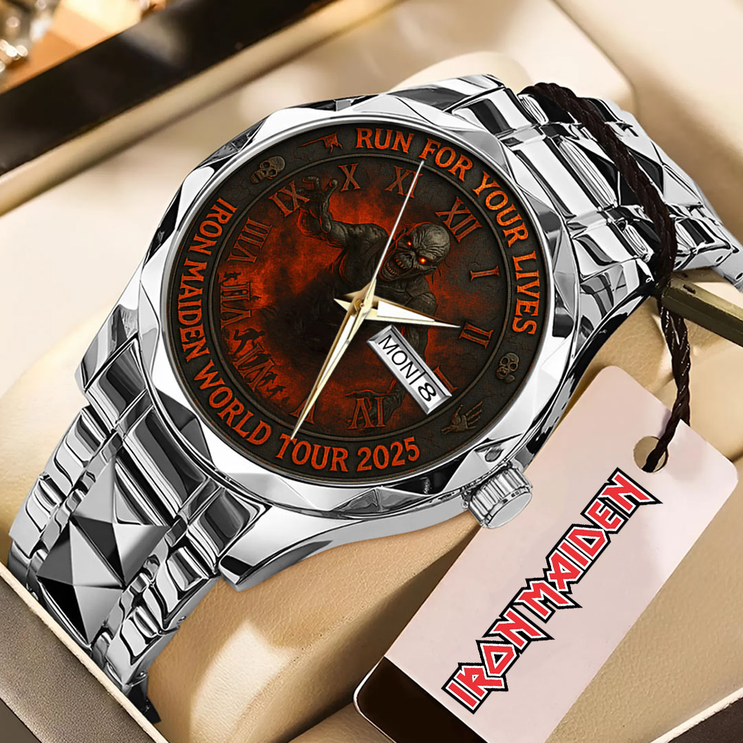 Goalzenith Iron Maiden Music Alloy Luxury Quartz Watch For Fan