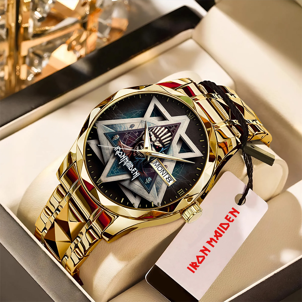 Goalzenith Iron Maiden Music Alloy Luxury Quartz Watch For Fan