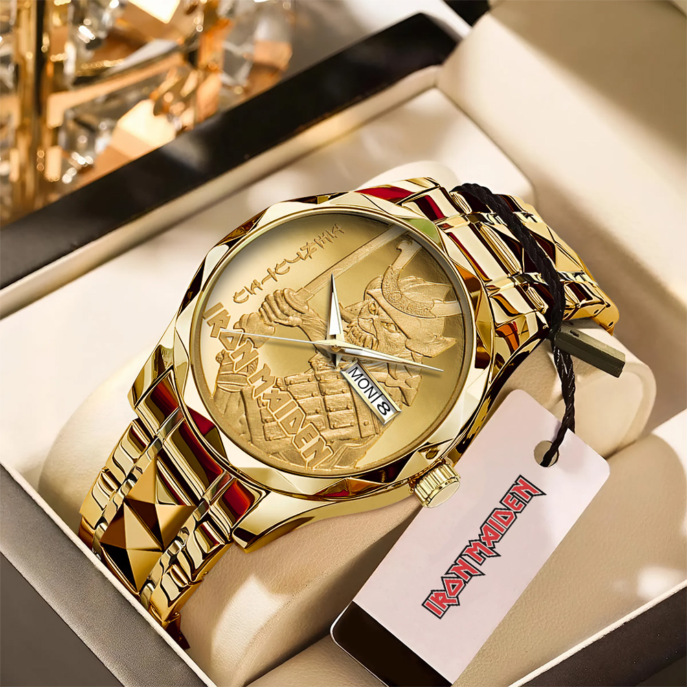 Goalzenith Iron Maiden Music Alloy Luxury Quartz Watch For Fan