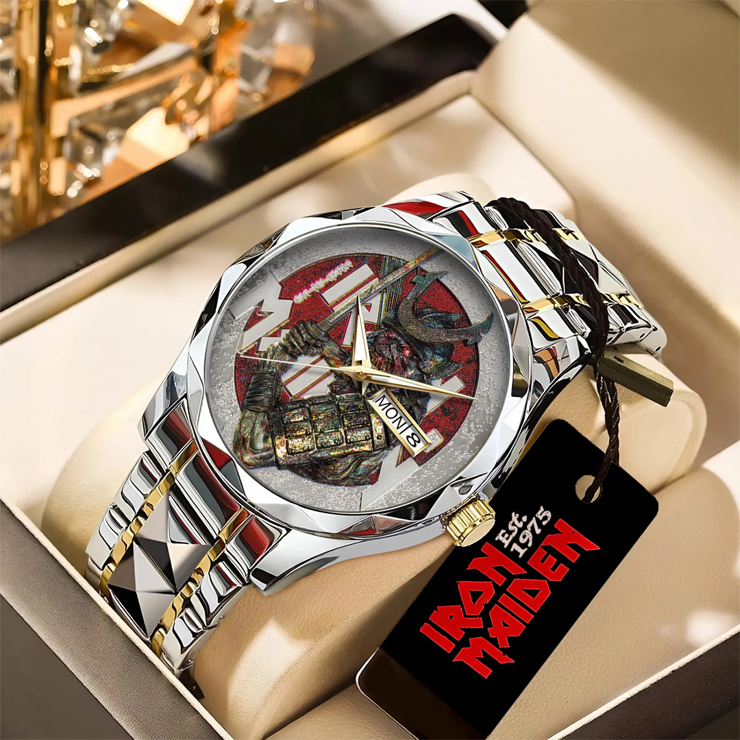 Goalzenith Iron Maiden Music Alloy Luxury Quartz Watch For Fan