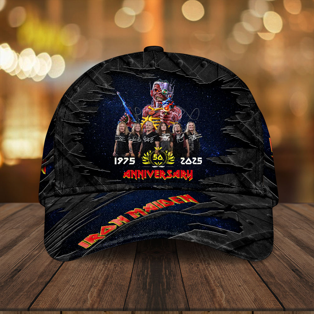 Goalzenith Iron Maiden Music Classic Cap For Fan