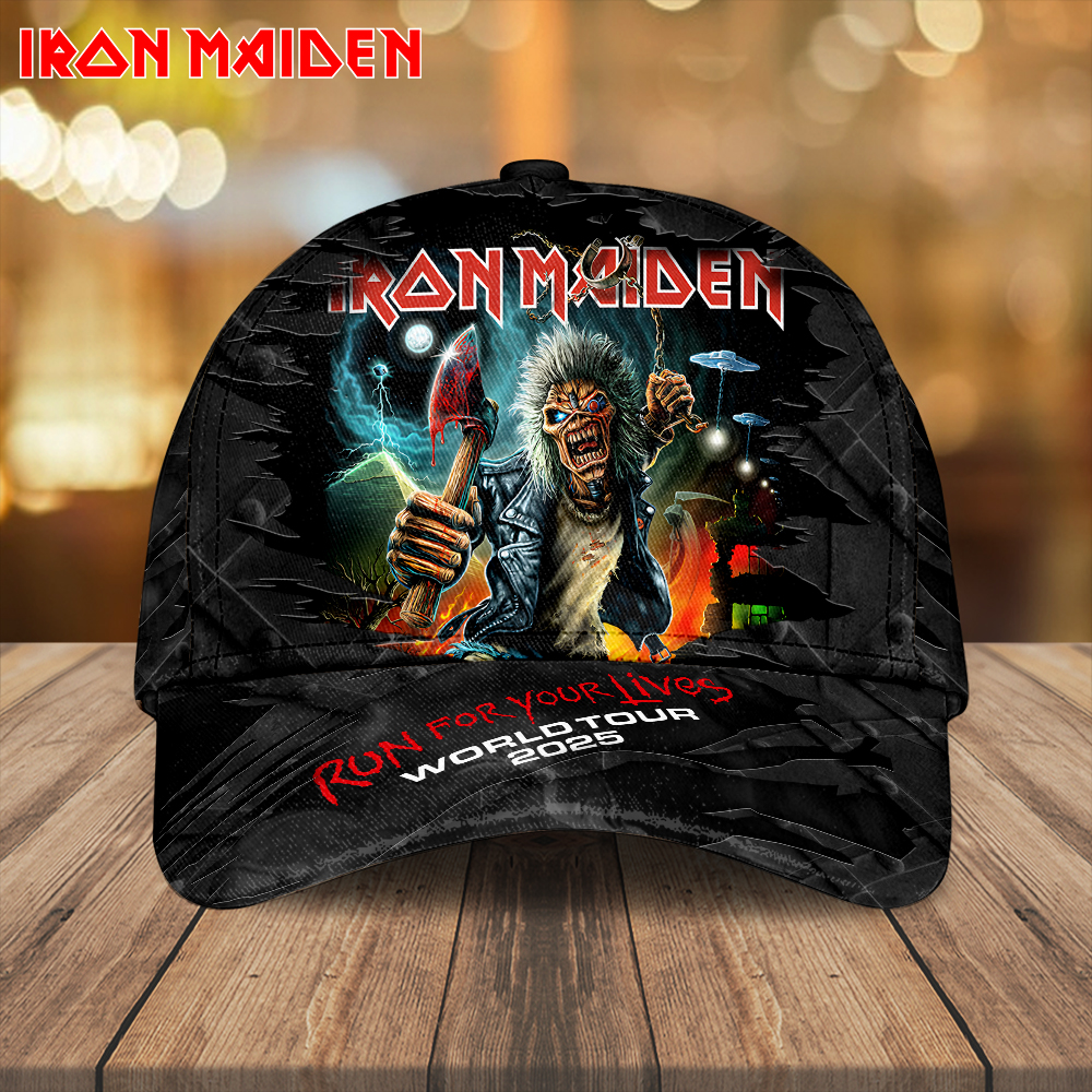 Goalzenith Iron Maiden Music Classic Cap For Fan