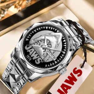 Goalzenith Jaws Movie Alloy Luxury Quartz Watch For Fan