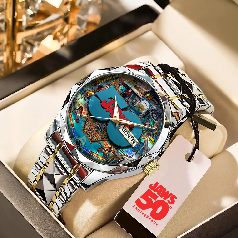 Goalzenith Jaws Movie Alloy Luxury Quartz Watch For Fan