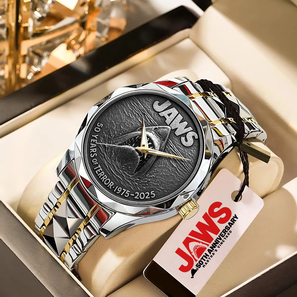 Goalzenith Jaws Movie Alloy Luxury Quartz Watch For Fan
