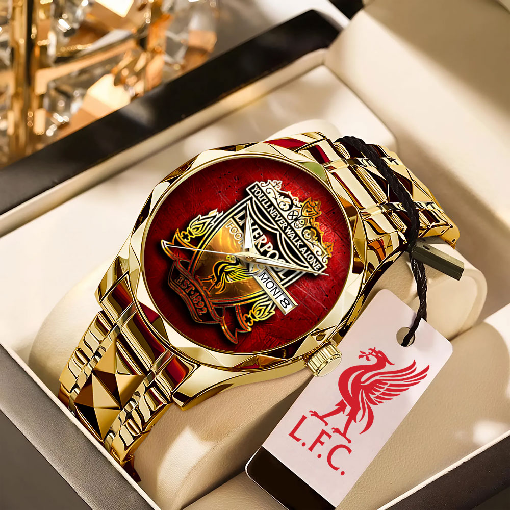 Goalzenith Liverpool FC Alloy Luxury Quartz Watch For Fan