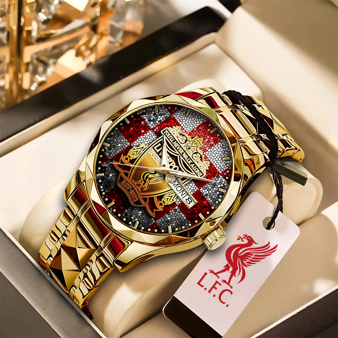 Goalzenith Liverpool FC Alloy Luxury Quartz Watch For Fan