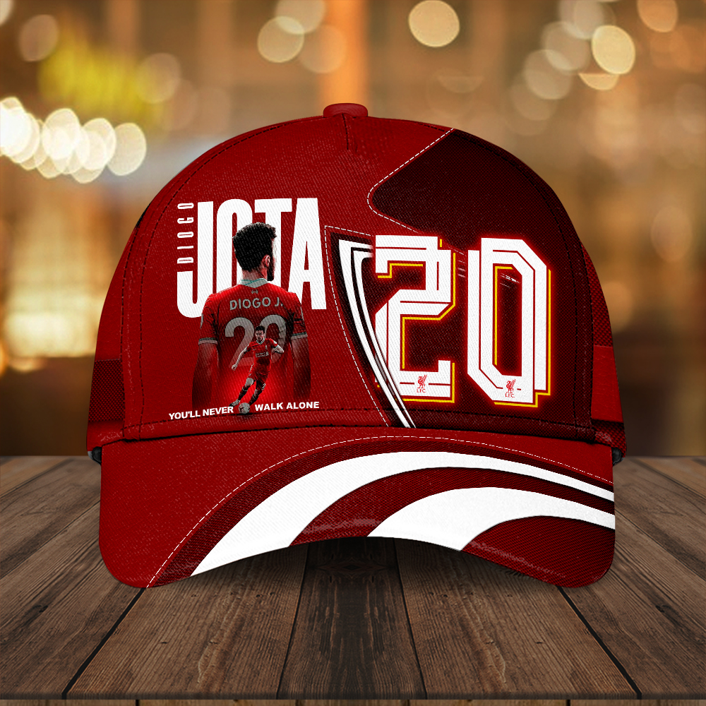 Goalzenith Liverpool FC x Diogo Jota EPL Classic Cap For Fan