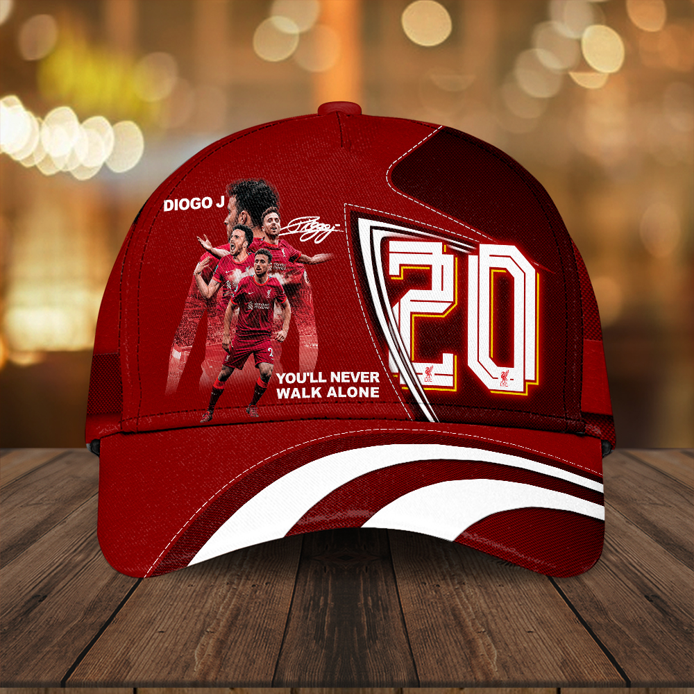 Goalzenith Liverpool FC x Diogo Jota Liverpool Classic Cap For Fan