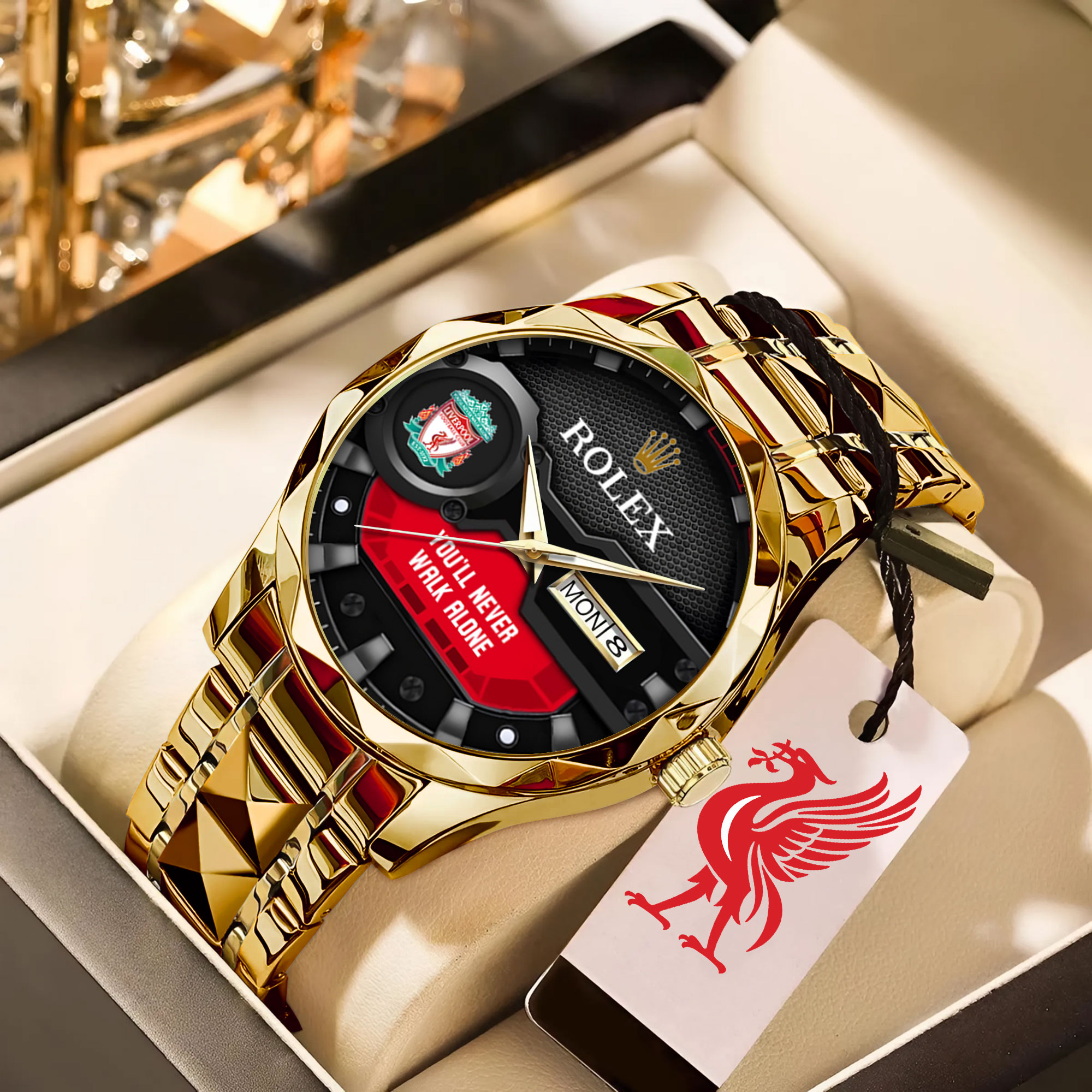 Goalzenith Liverpool FC x Rolex Alloy Luxury Quartz Watch For Fan