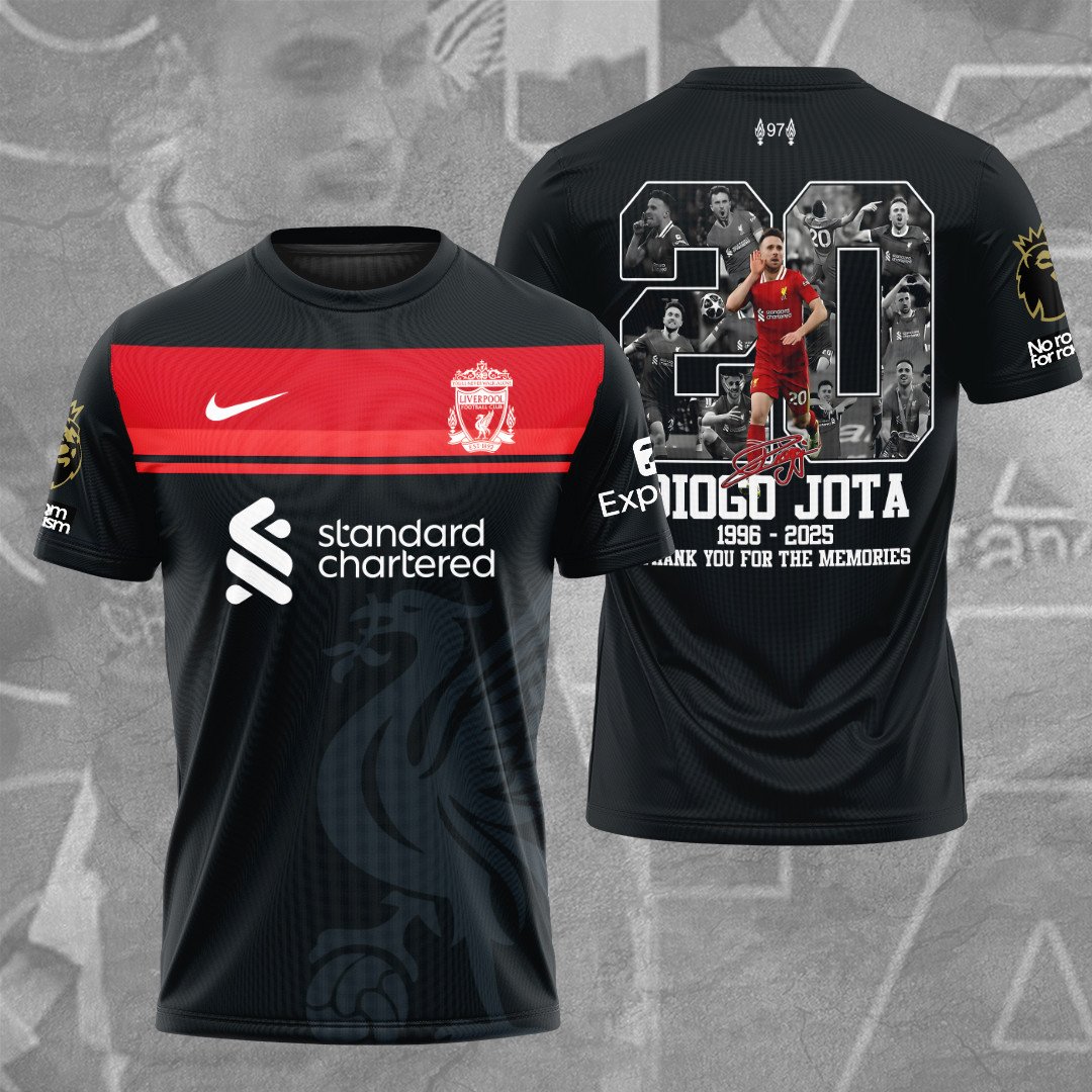 Goalzenith Liverpool x Diogo Jota Liverpool T-shirt For Fan