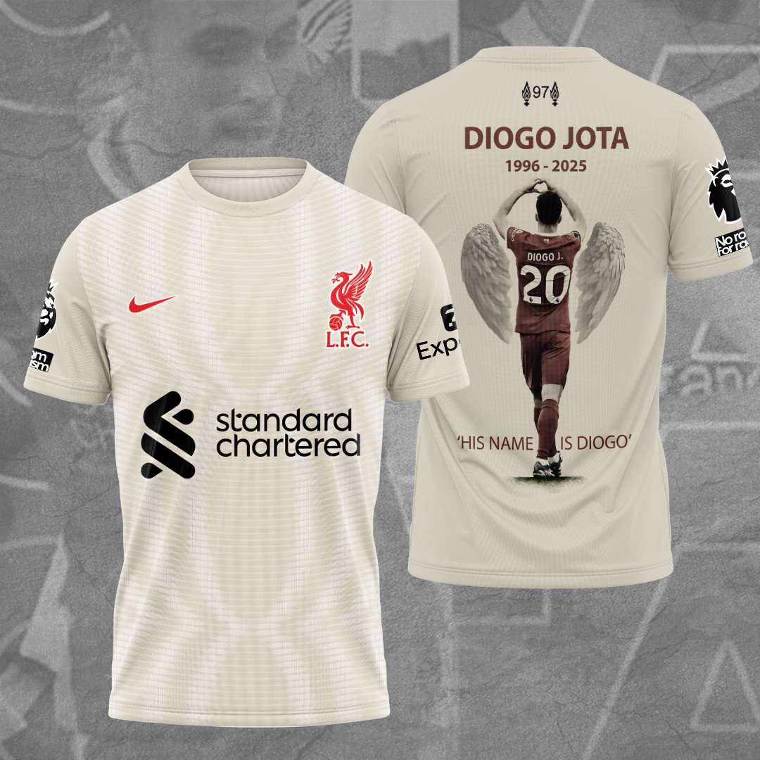 Goalzenith Liverpool x Diogo Jota Liverpool T-shirt For Fan