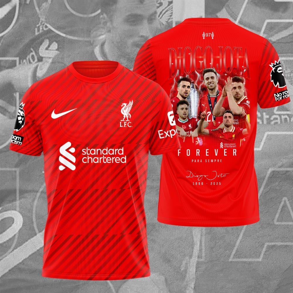 Goalzenith Liverpool x Diogo Jota Liverpool T-shirt For Fan