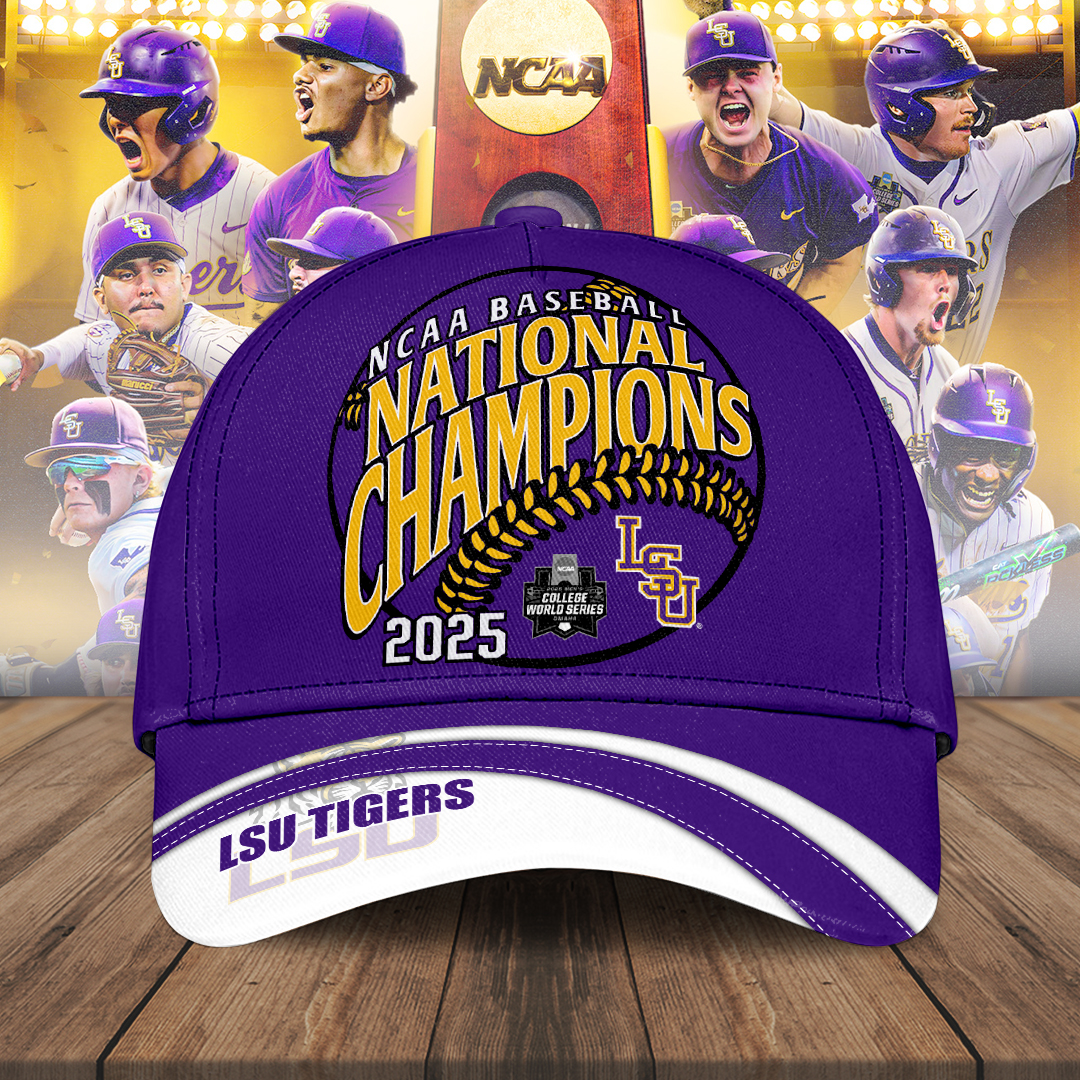 Goalzenith LSU Tigers NCAA Baseball Classic Cap For Fan